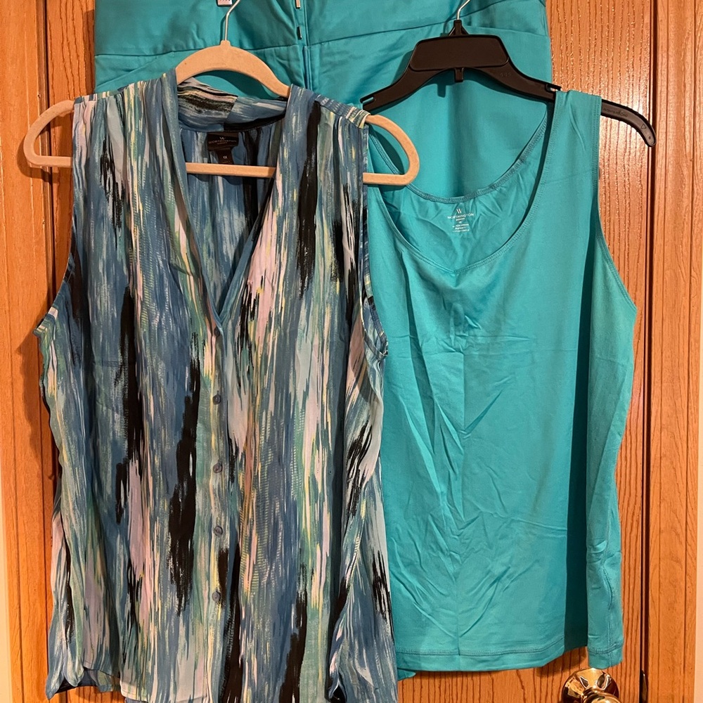 Worthington Three Piece Capri Outfit